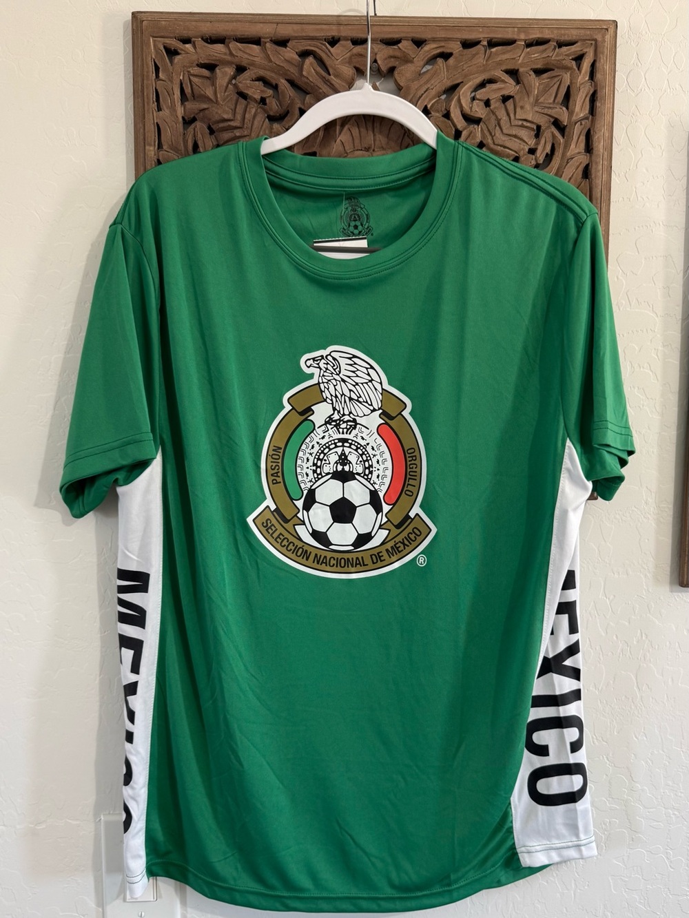 New XL Mexico Selección Nacional FIFA Soccer Jersey Mens Women’s Football Futbol